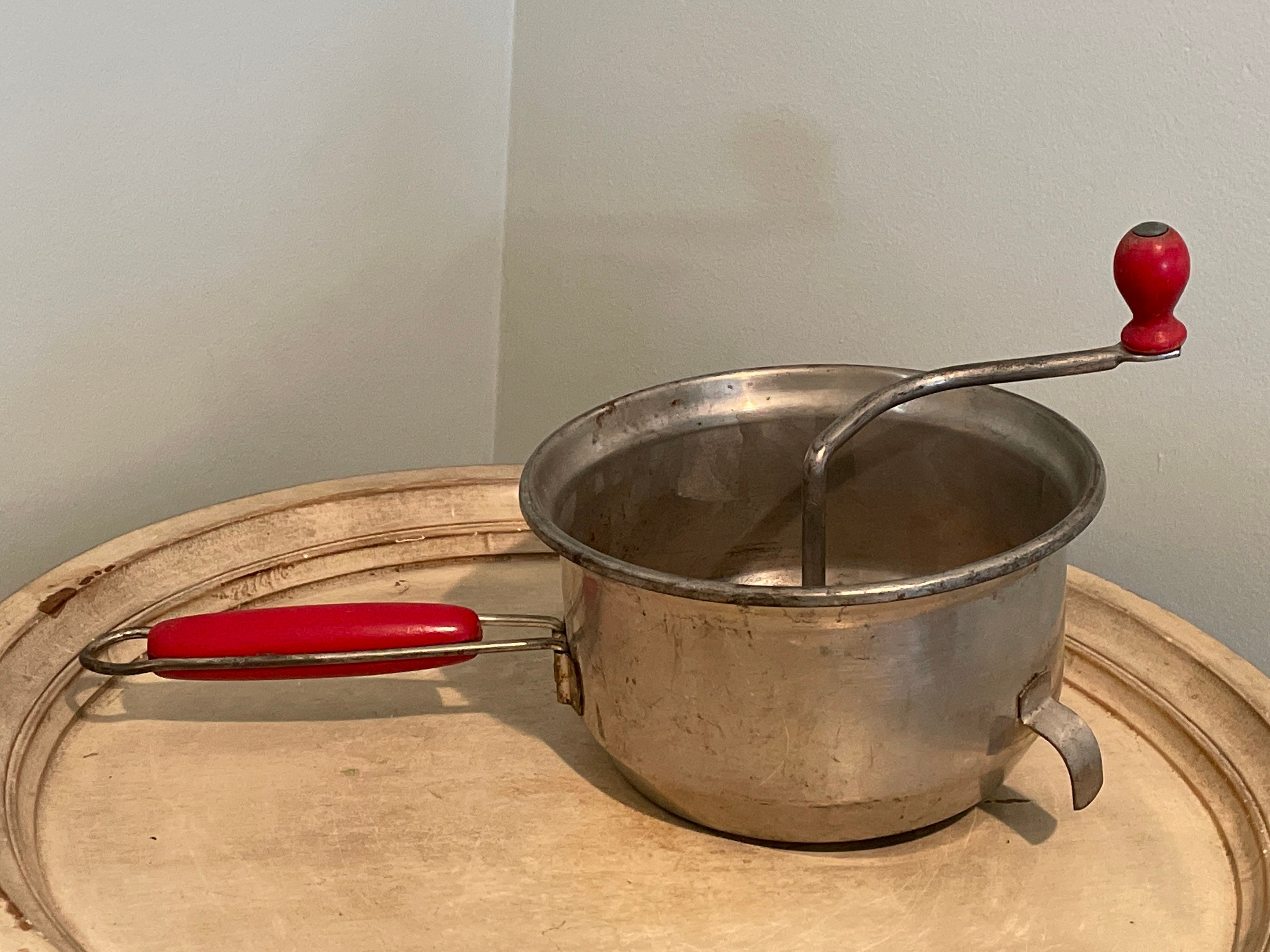 Vintage Foley Food Mill With Red Handles Etsy