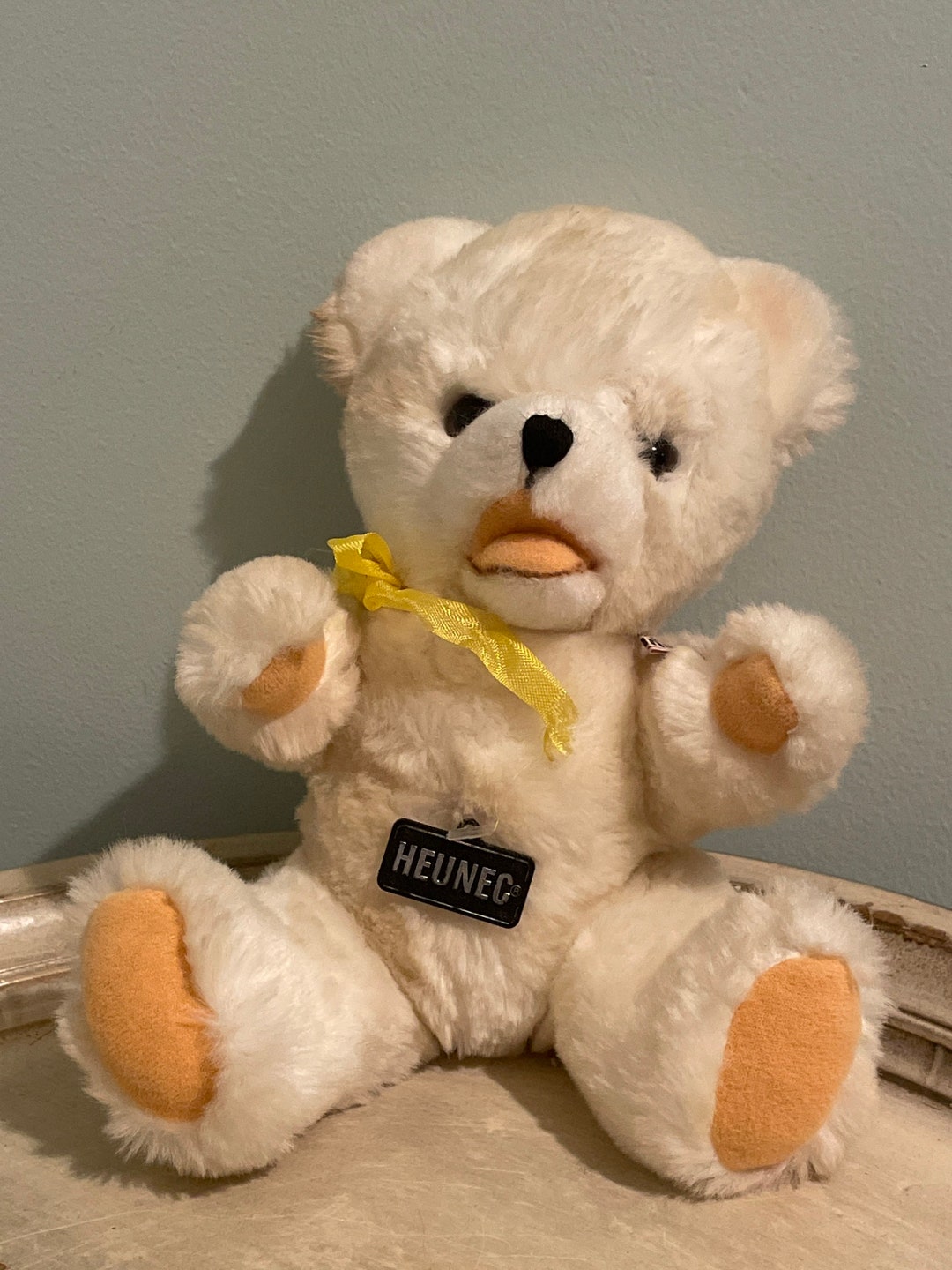 vintage-heunec-teddy-bear-white-color-etsy