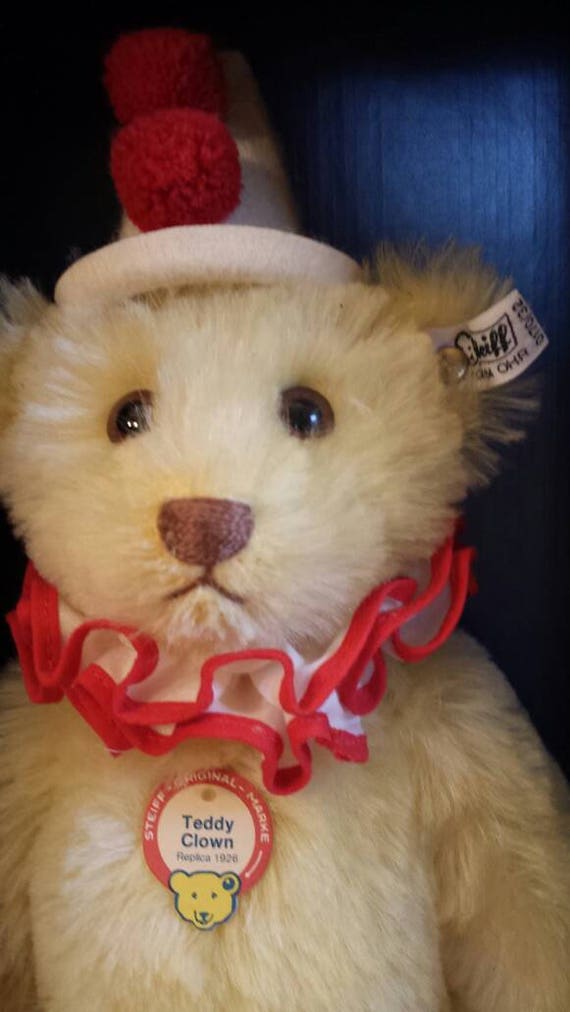 clown teddy bear