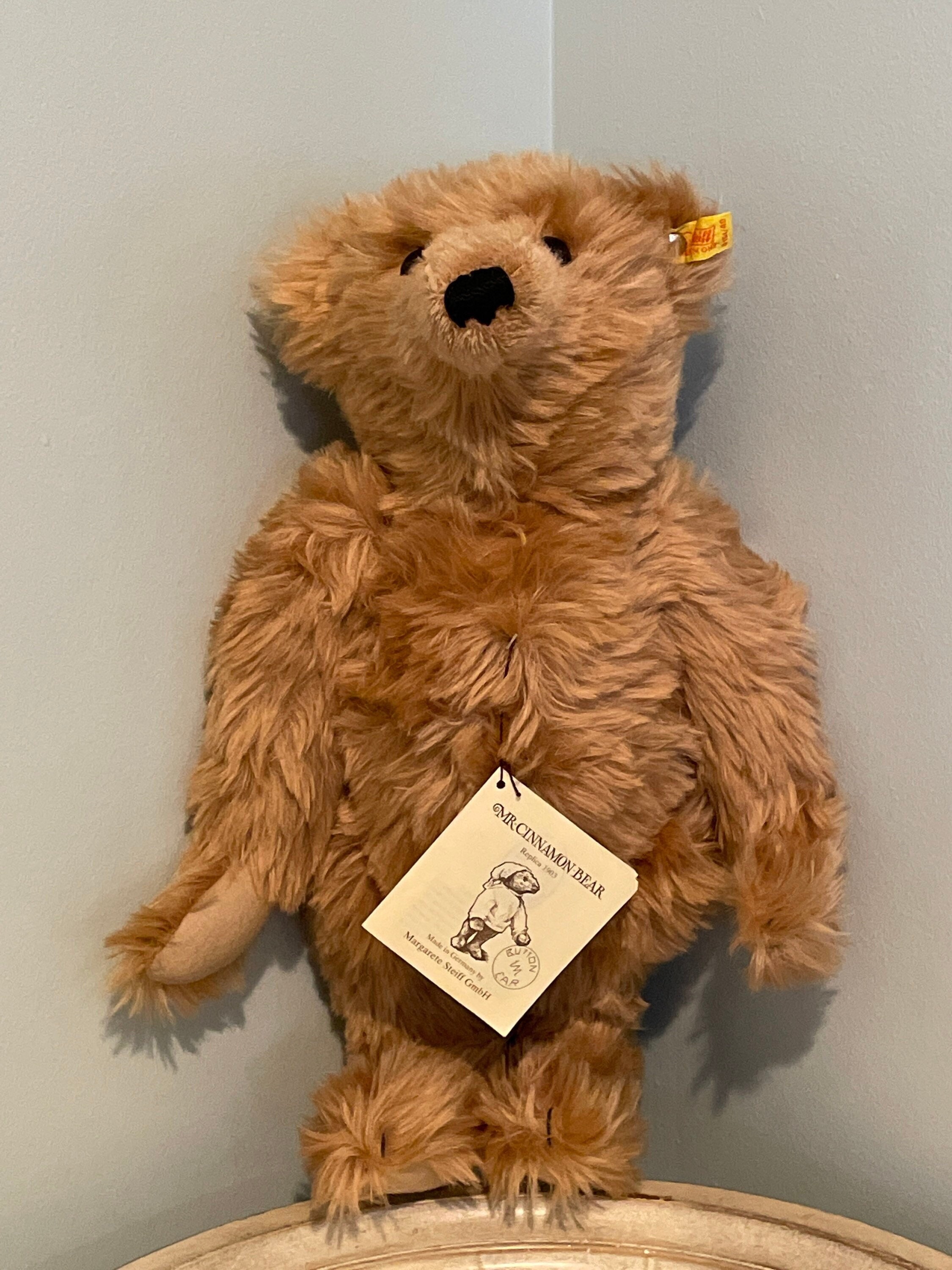 Steiff - Classic Teddy Bear Cinnamon(グローラー) Steiff Cinnamon Bear - Etsy