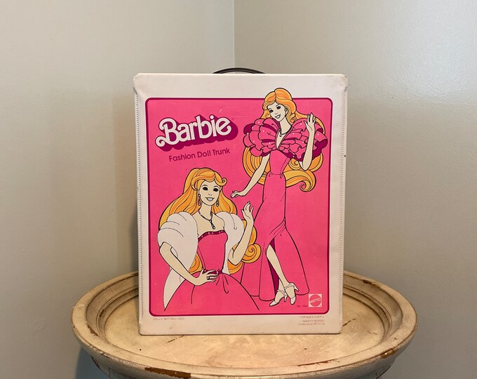 Vintage Barbie Fashion Doll Trunk - Etsy
