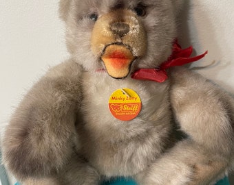 Ancien ours en peluche Steiff, fabriqué en Allemagne, mignon petit