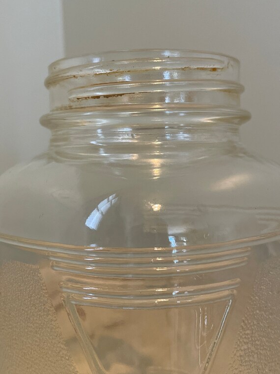Vintage Glass Jar by Hazel Atlas, Clear Glass With No Lid - Etsy