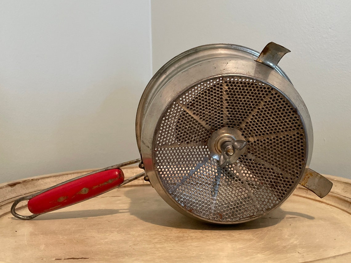 Vintage Foley Food Mill With Red Handles Etsy