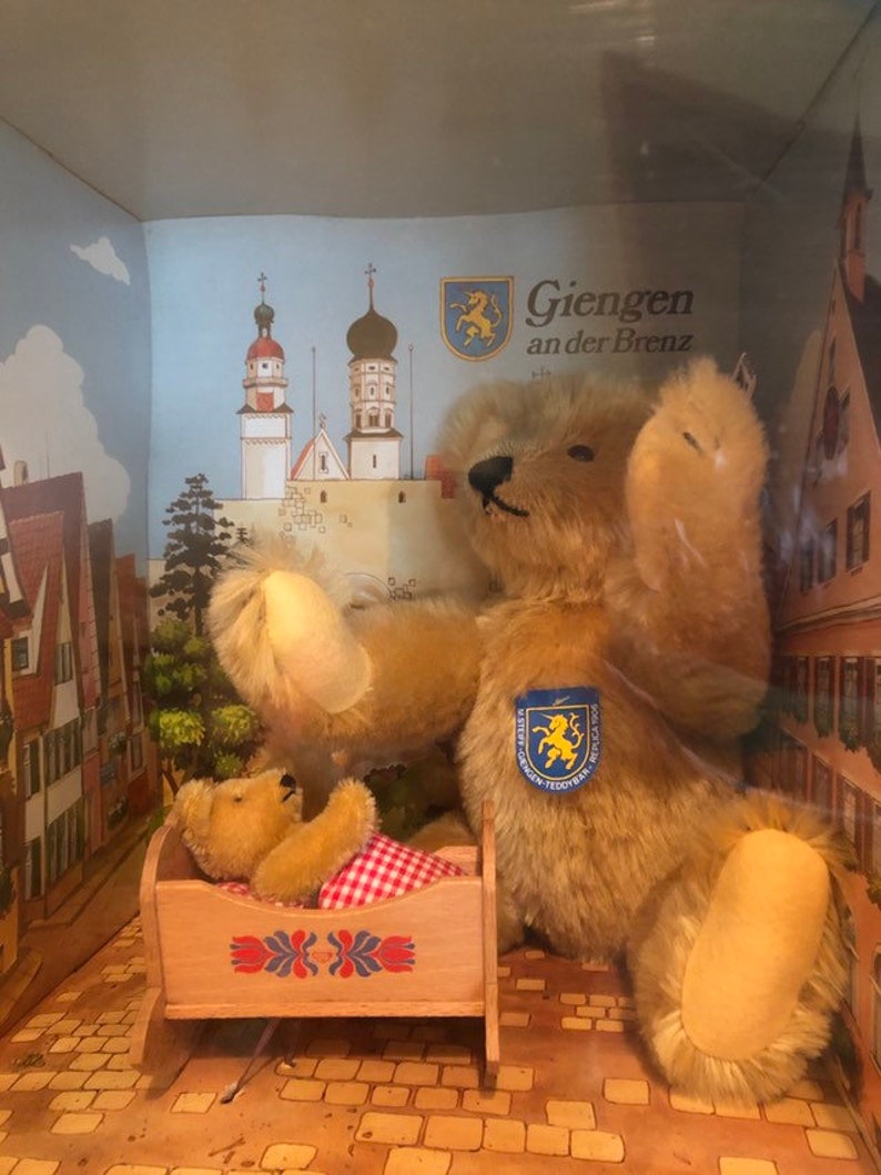 016200 Steiff 2 Bear 1906 Giengen Replica Collectible Teddy Bears