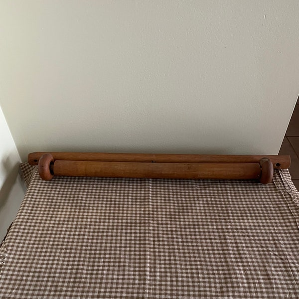 Antique Towel Hanger ~ Pine Wood