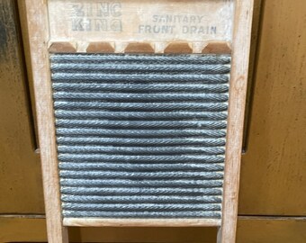 アメリカヴィンテージ　ウォッシュボード Vintage National Wash Board Co. Chicago, Memphis, 1940's
