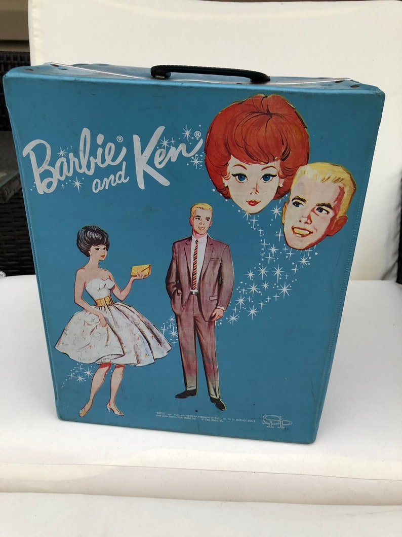 Vintage Barbie and Ken Doll Carrying Case Etsy