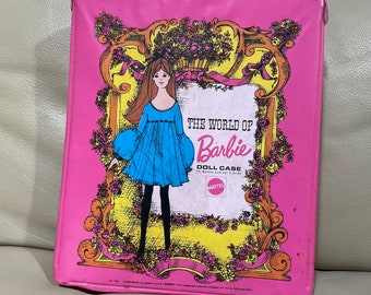 Vintage Doll Carrier, 1968 The World of Barbie Case by Mattel