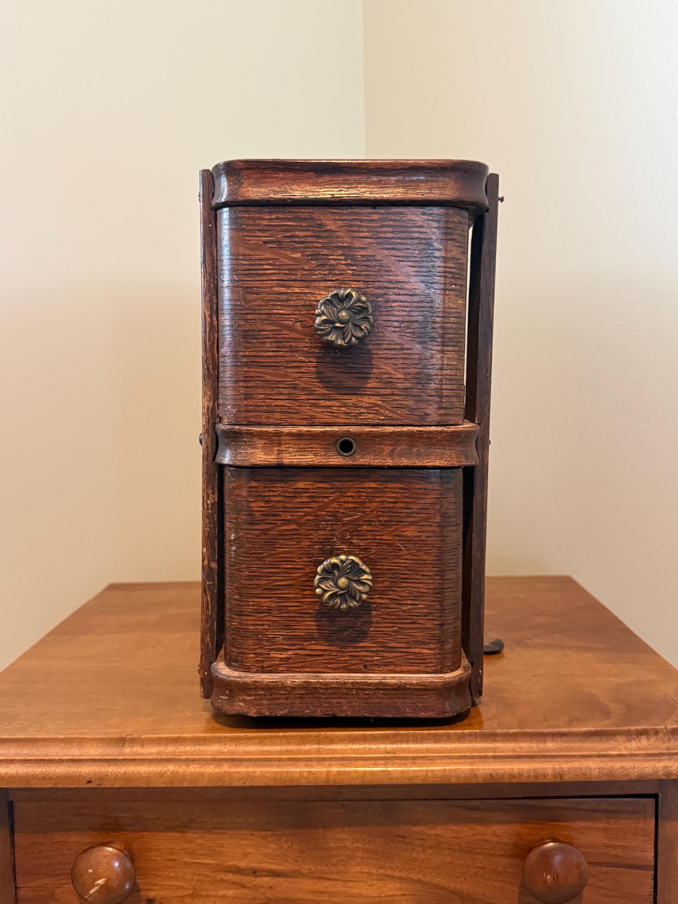 Vintage Sewing Machine Drawer With 2 Set of Stacked Drawers, #2 - Etsy