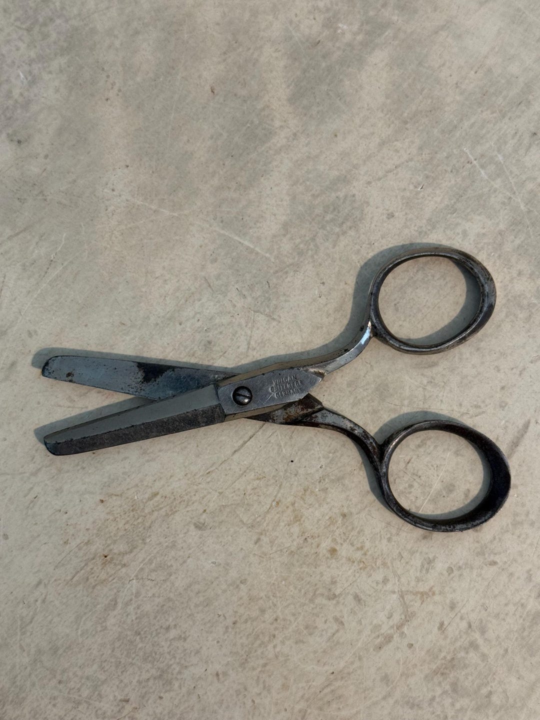 Vintage Scissors ~ Vulcan Cutlery Co ~ Germany ~ Blunt End Scissors - Etsy
