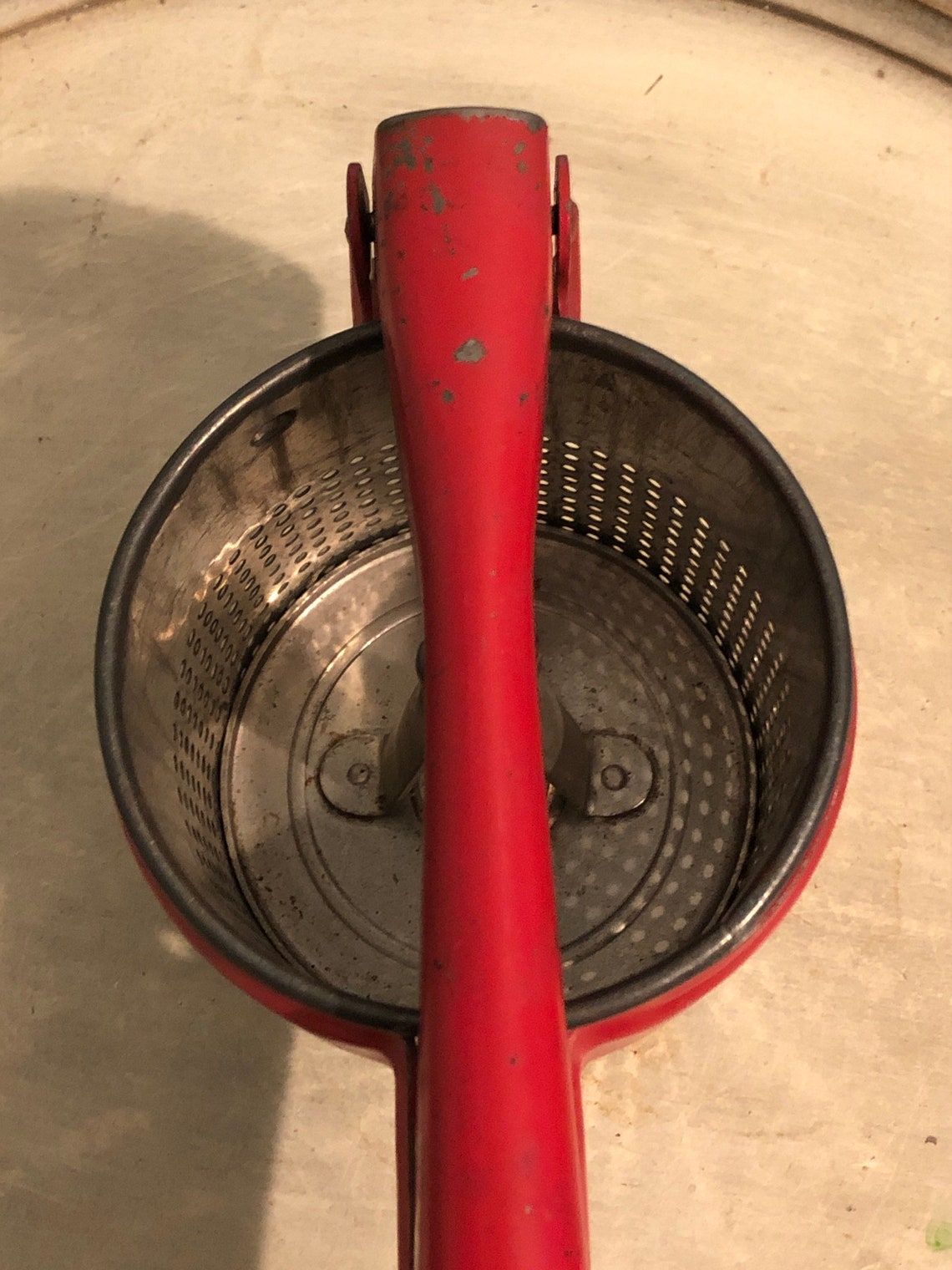 Vintage Hand Press Juicer Strainer Masher Etsy
