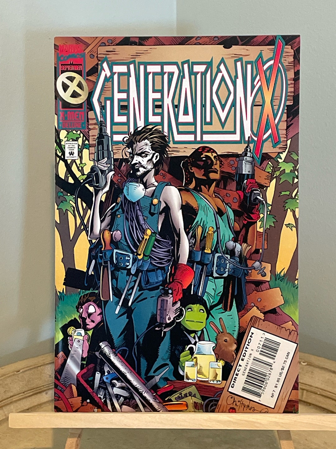 Vintage Comic Book ~ Generation X ~ Vol 1 No 7 - Etsy