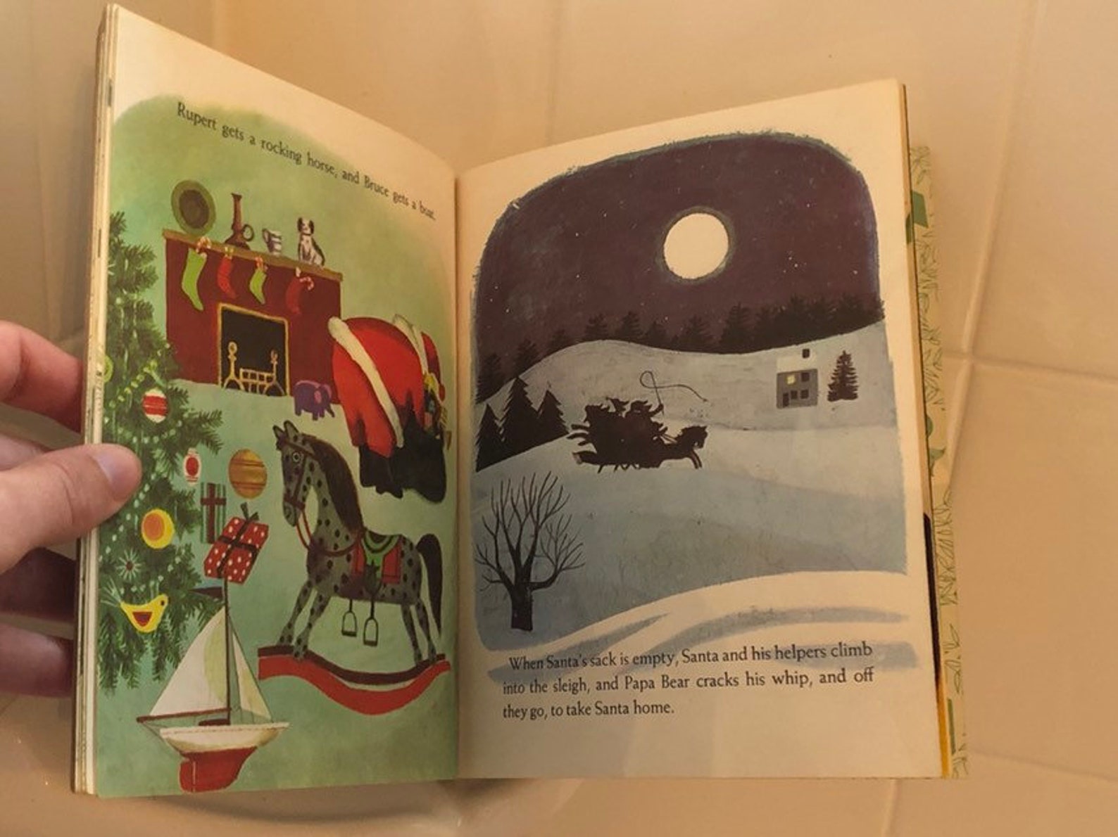 Jingle Bells Little Golden Book First Edition 1964 Etsy