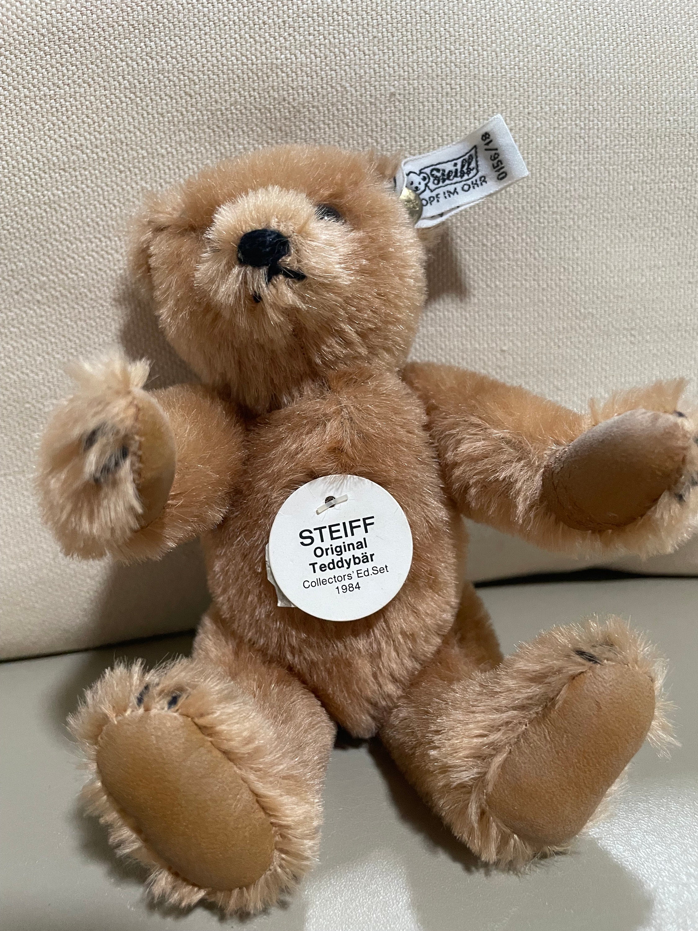 ぬいぐるみ Antique Steiff Teddy Bear 1984 ぬいぐるみ Antique Steiff Teddy Bear 1984 Vintage Steiff