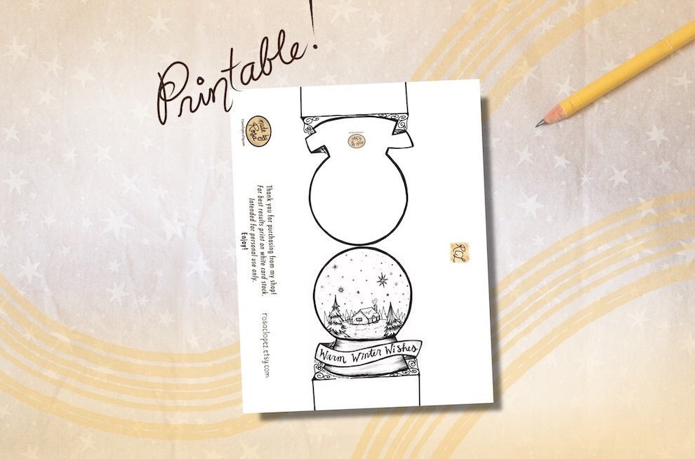 Printable Holiday Cards Printable Cards Printable Christmas - Etsy