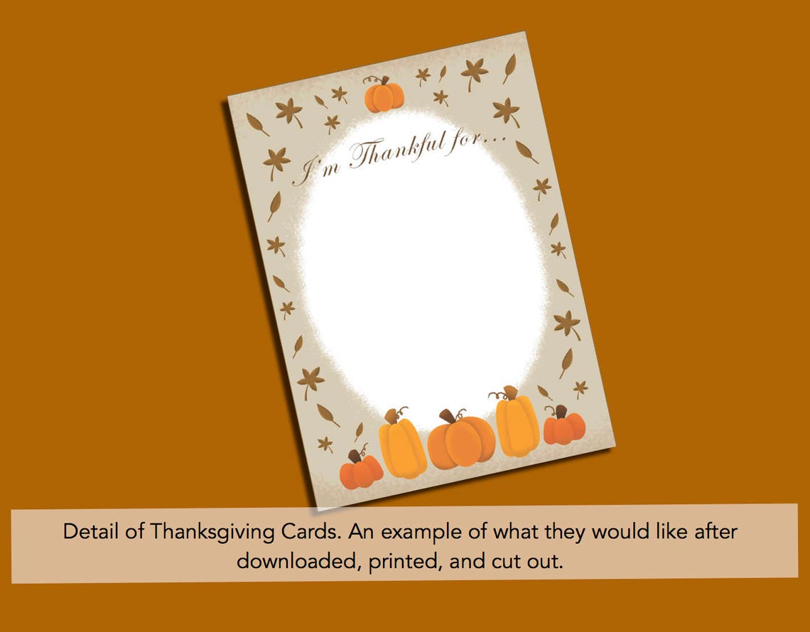 Thanksgiving Printable/thanksgiving Printable Decor/printable - Etsy