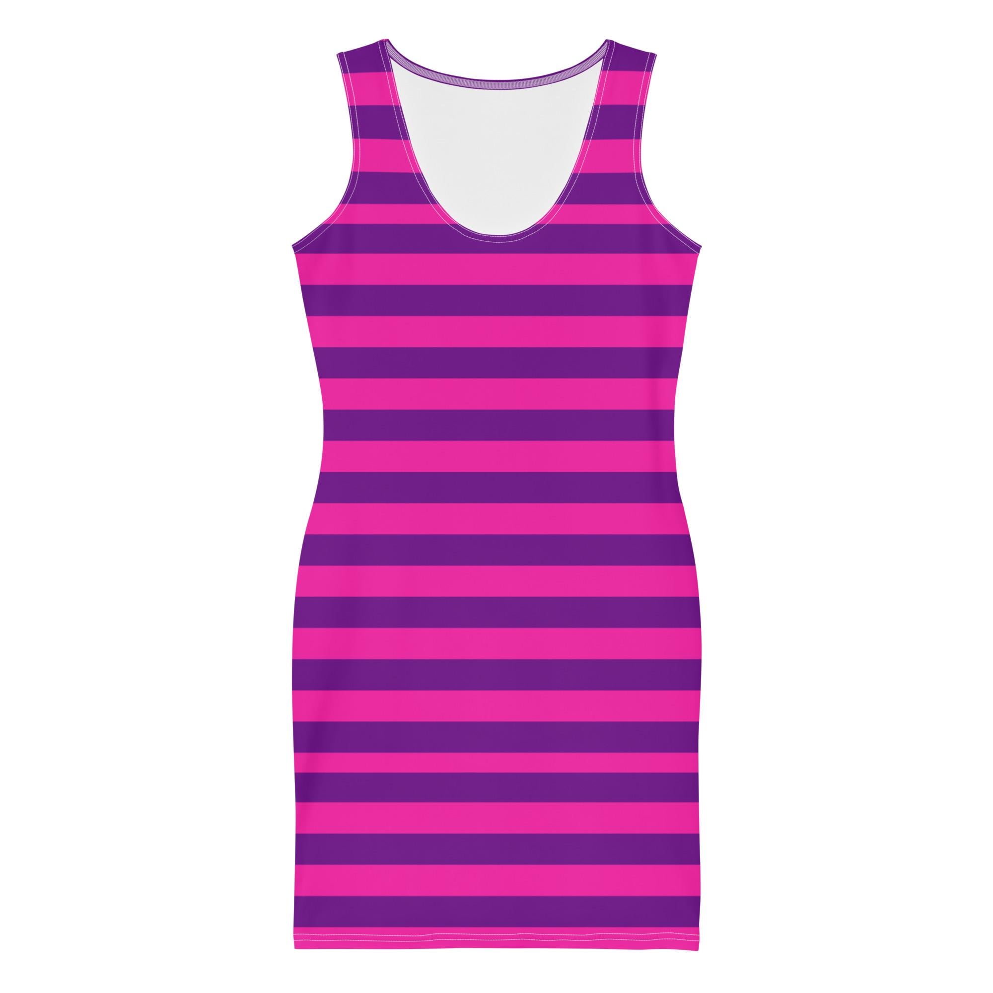 pink and purple striped dress cheshire cat Pink and Purple Striped Cat Costume Accessories for Girls