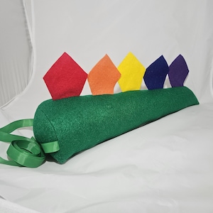 Regenbogen Dinosaurier Schwanz ( 16 &quot;Long Tail) / Dino Schwanz / Dinosaurier Kostüm / Dinosaurier Geburtstag / Drachenschwanz / Dinosaurier Gastgeschenke / Geschenke für Kinder