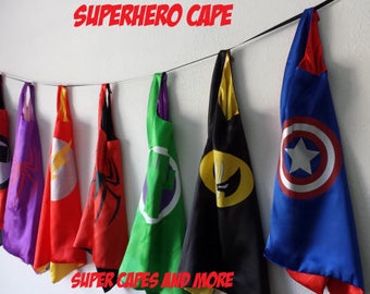 Sale! Ready to Ship!! Party Pack 12 Superhero Capes