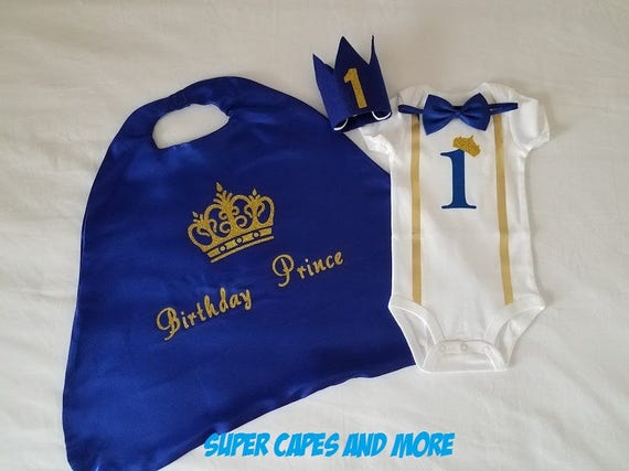 prince first birthday outfit