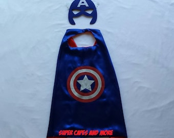 Super Shield Superhero Cape - Superhero Cape - Superhero Birthday Favors - Superhero Costume - Gifts for Kids