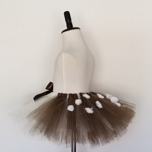 Deer Tutu Skirt / Fawn Tutu Skirt/ Woodland Animal Tutu/ Dance Recital/ Photo Prop/ Dress Up/Halloween Costume