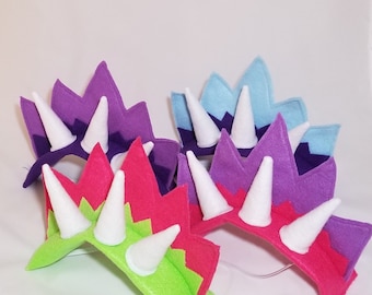 Dinosaur Headband - Dinosaur Costume - Dino Headband - Dragon Costume - Dragon Headband - Dinosaur Birthday - Gifts for Kids