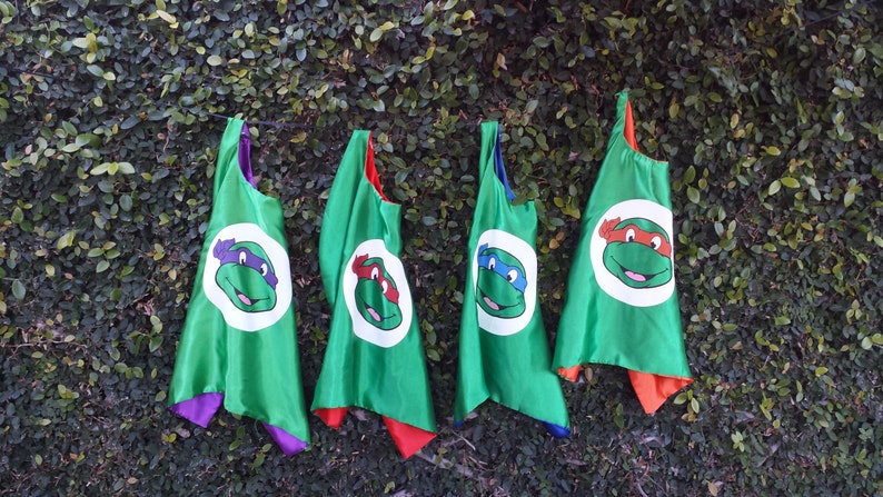 1 Turtle Superhero Cape Sale! Ready to Ship