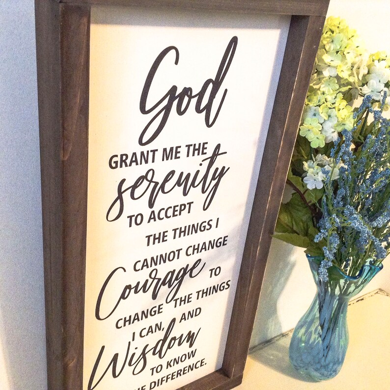 grant me the serenity