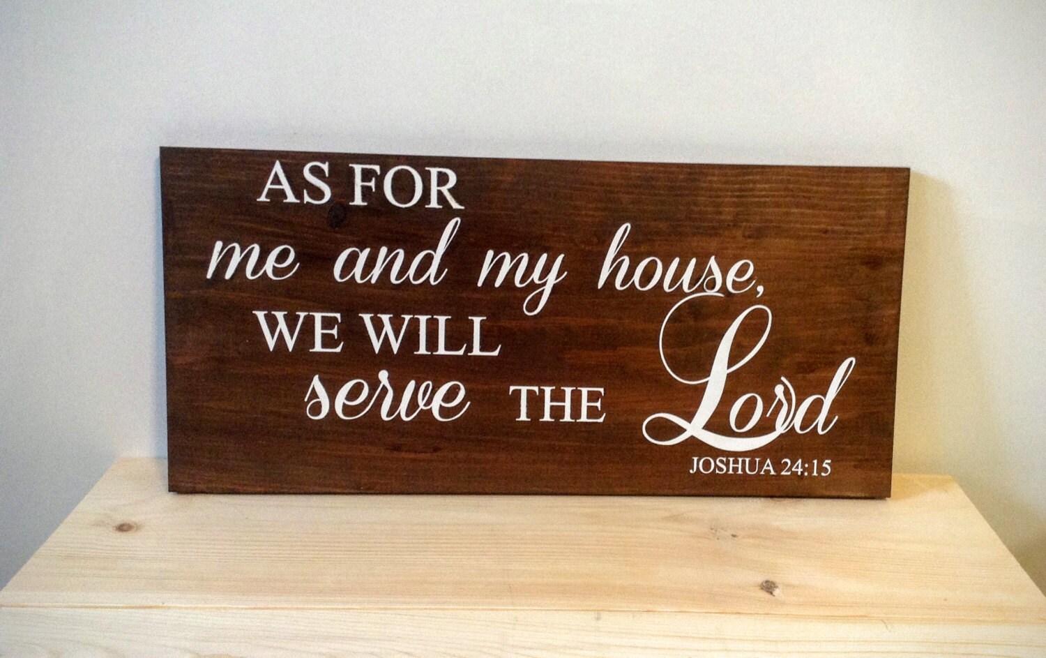 Housewarming Gift Bible Verse Wall Art Wedding Gift Etsy