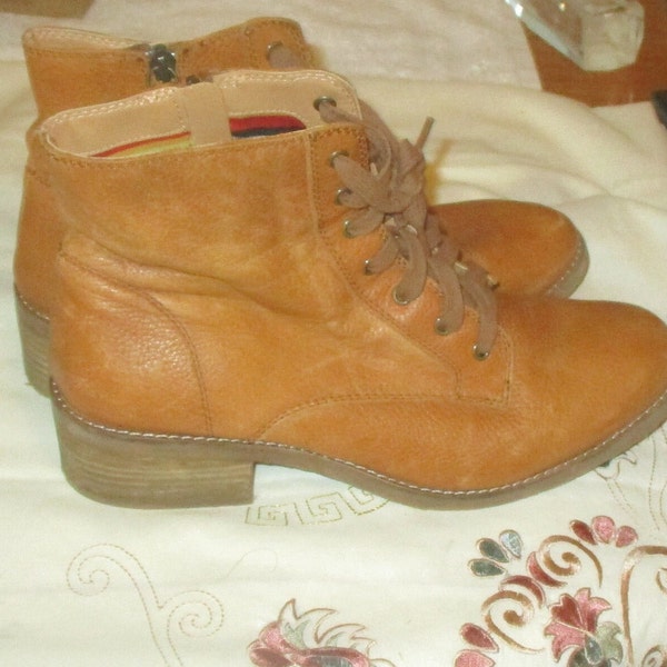 Vintage Mens Dingo Lace Up Boots z 11 M