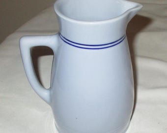 Vintage Liliin Porcelain of Austria Light Blue Creamer Pitcher