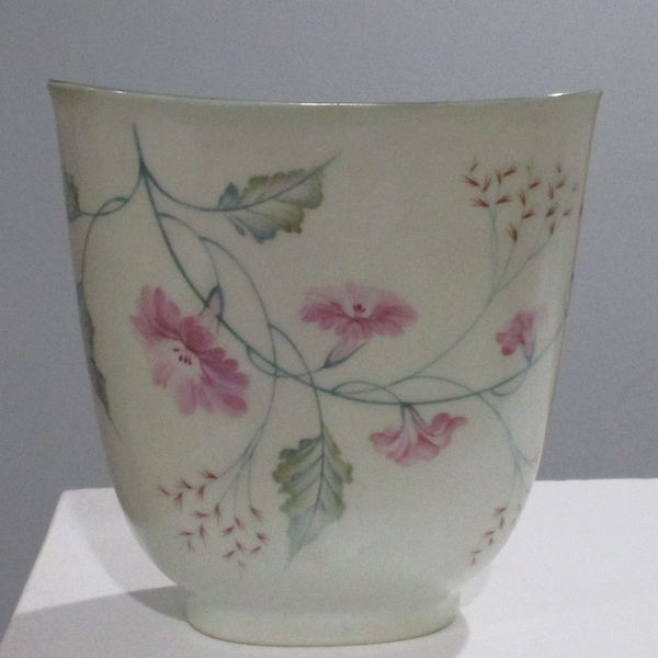 Vintage Rosenthal Selb Kunstabteilung Wildflower Florals Vase
