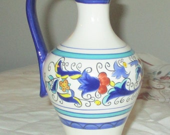 Pier 1 Oil or Vinegar Cruet San Marino Pattern