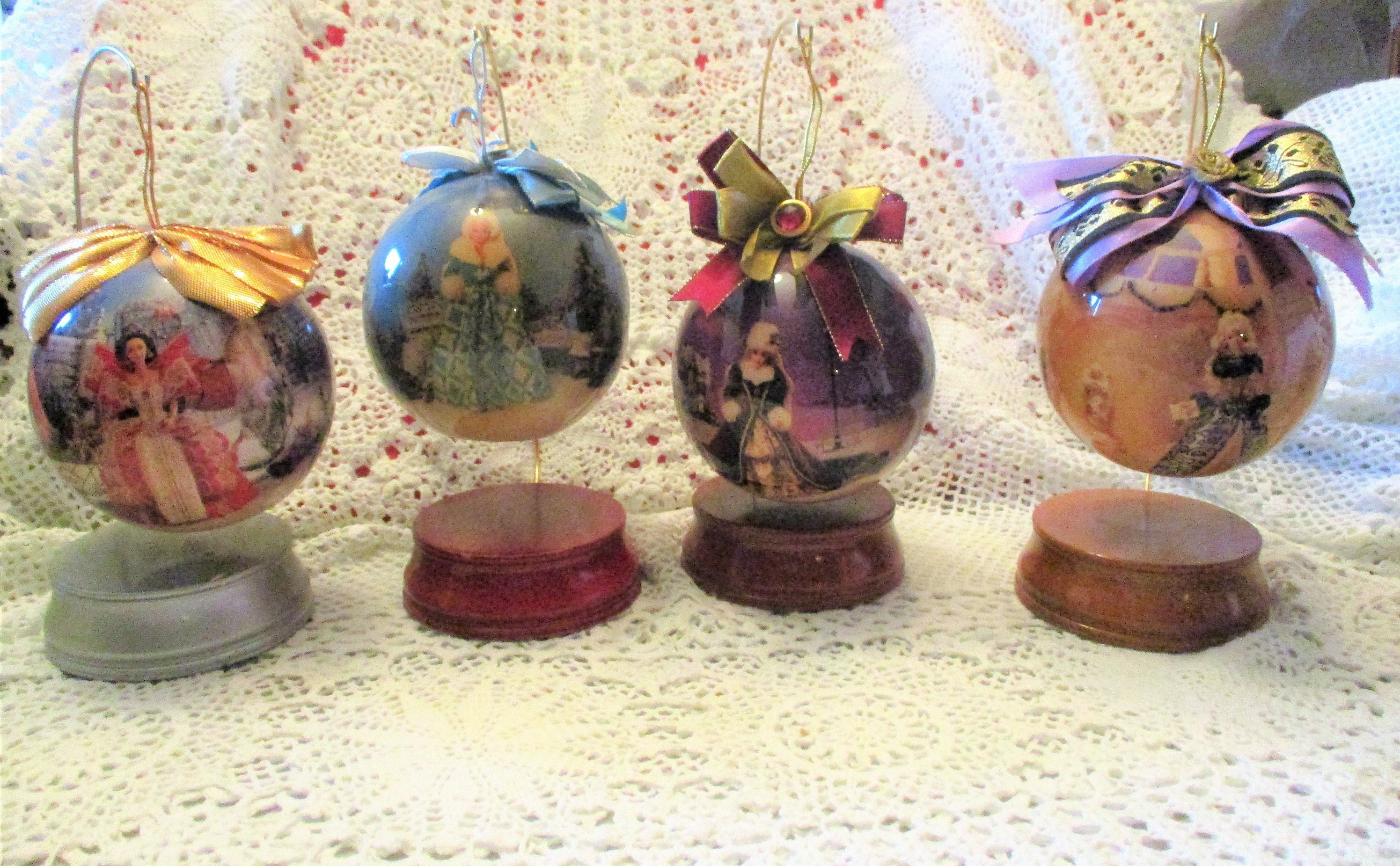 vintage barbie ornaments