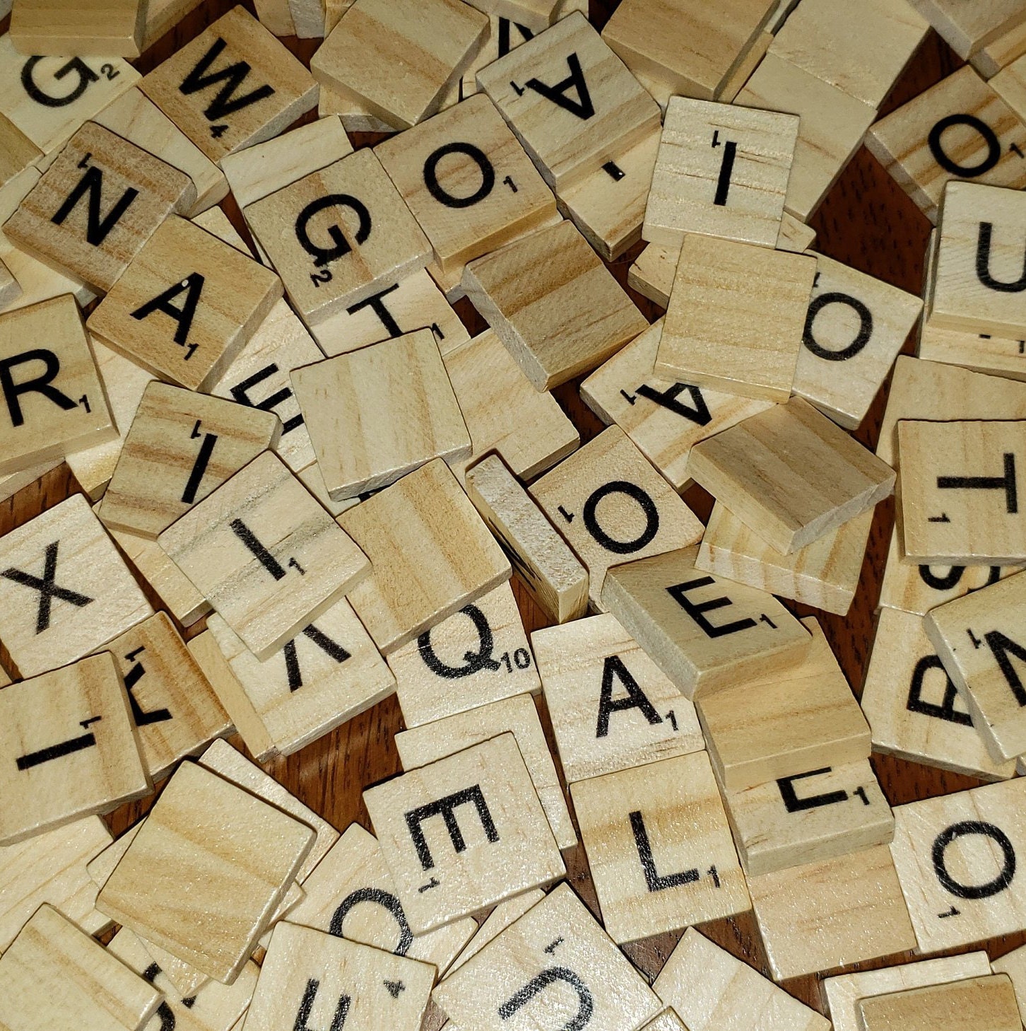 FREE VOWELLS Individual Scrabble Letters & Racks Etsy