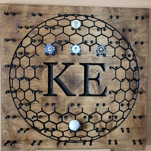 Hand Made - Custom Golf Ball Display  25 - 61 Golf Balls (Now with ability to hold POKER CHIPS!!!!!)