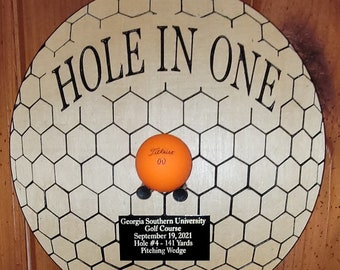 Hole in One Plaque