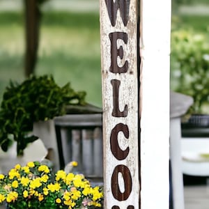 Welcome barnwood sign / welcome porch sign / barnwood patio signs / welcome