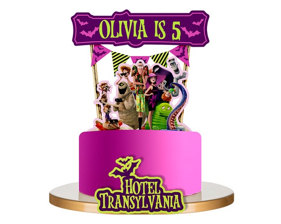 Hotel Transylvania 3 Cake Topper Hotel Transylvania Cake Etsy