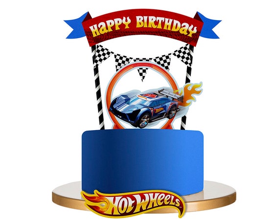 Hot Wheels Cake Topper Australia