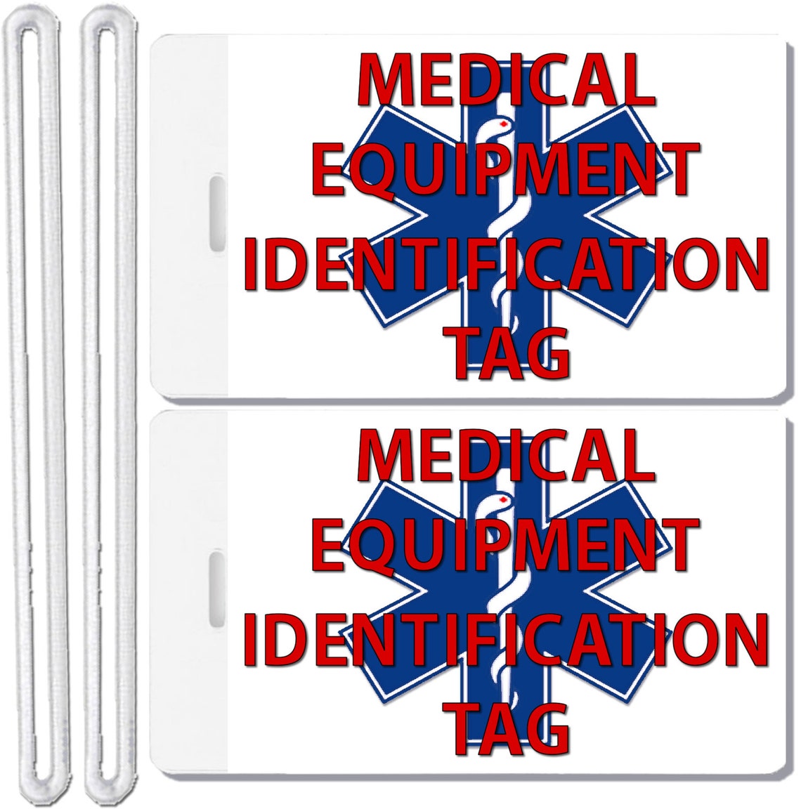 2x Medical Equipment Identification Luggage Tags TSA Carryon Etsy