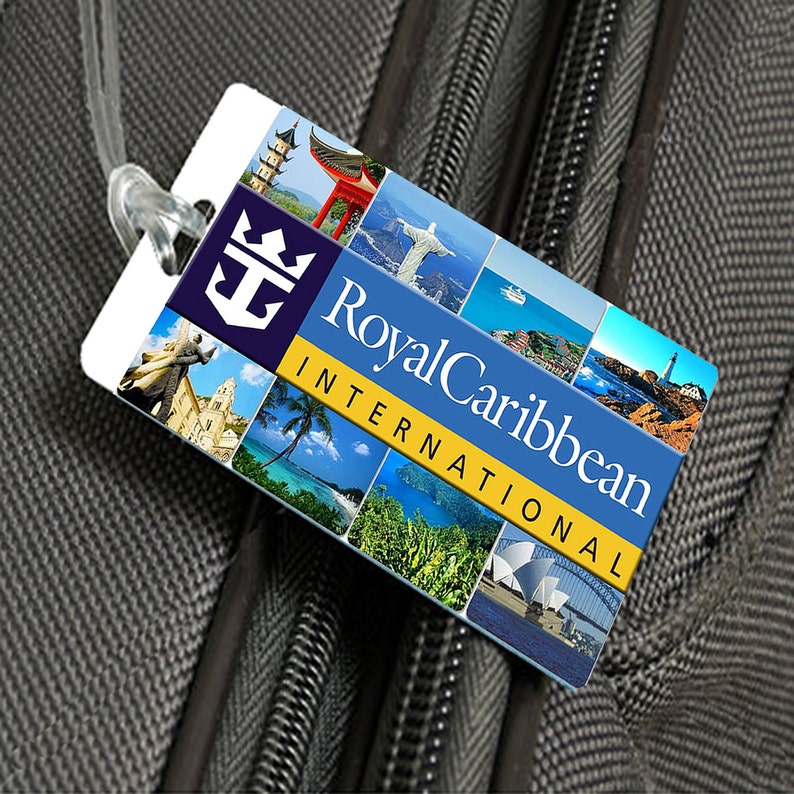 rci cruise luggage tags