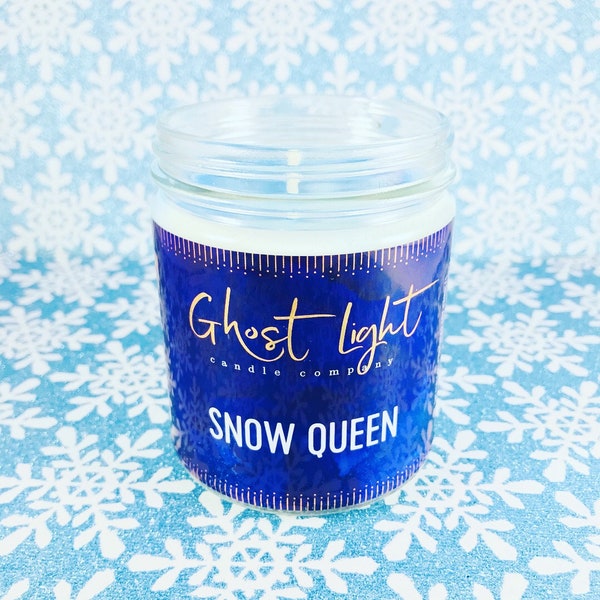 Snow Queen – Theater Lover Candle – Frozen – Musical Theater – Scented Candle – Soy Candle – Ghost Light Candle Co