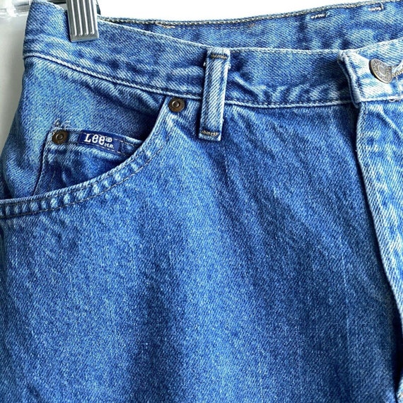 Vtg Lee Original Mom High-Waist Jeans Womens 12 S… - image 9