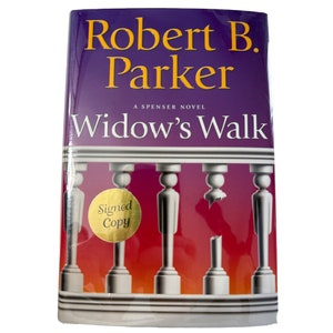 Widow&#39;s Walk Robert B Parker 2002 SIGNED 1st Edition First Printing MYSTERY HC