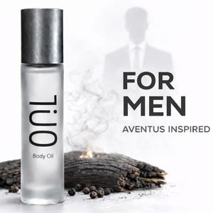 TUO MEN – POTENT Aventus-Inspired Pheromone Body Oil for Men | Masculine Scent | Bold, Long-Lasting