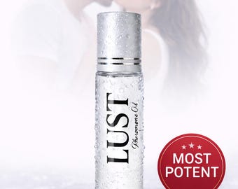 LUST X-Tra Strength Pheromone Oil – Most Potent Unisex Attraction Scent, Seductive Body Oil