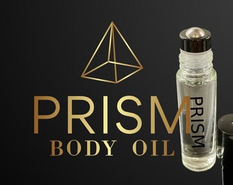 PRISM Oil - A Potent and Long-Lasting Blend of Saffron, Jasmine, Amberwood, Ambergris, and Cedarwood Notes ~ Discover the Unisex Elegance!